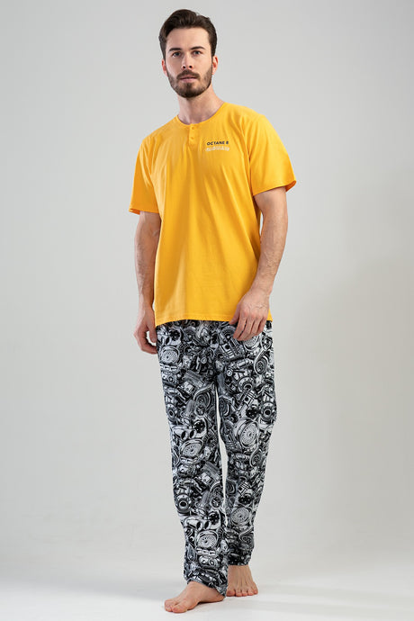 CEPLI ERKEK P.SUPREM PATLI KISA KOL PIJAMA TAKIM 111402
