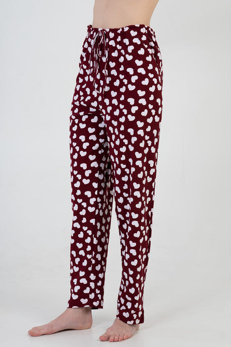 KADIN INTERLOK XXL CEPLI TEK ALT PIJAMA