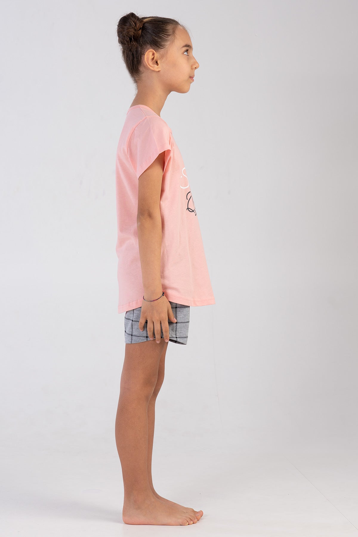 Kids' Girl Big Age Selfie Queen Short Set