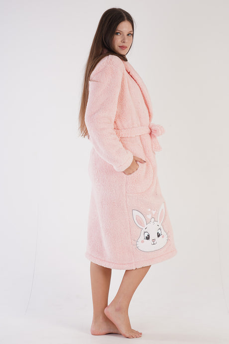 Woman Rubby Welsoft Dressing Gown