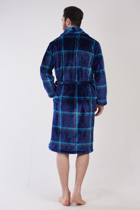 Man Apain Soft Long Sleeve Dressing Gown