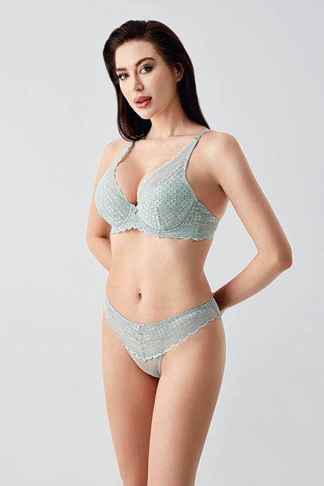 4160- B Cup Destekli Sütyen Külot Takım (Kutulu)