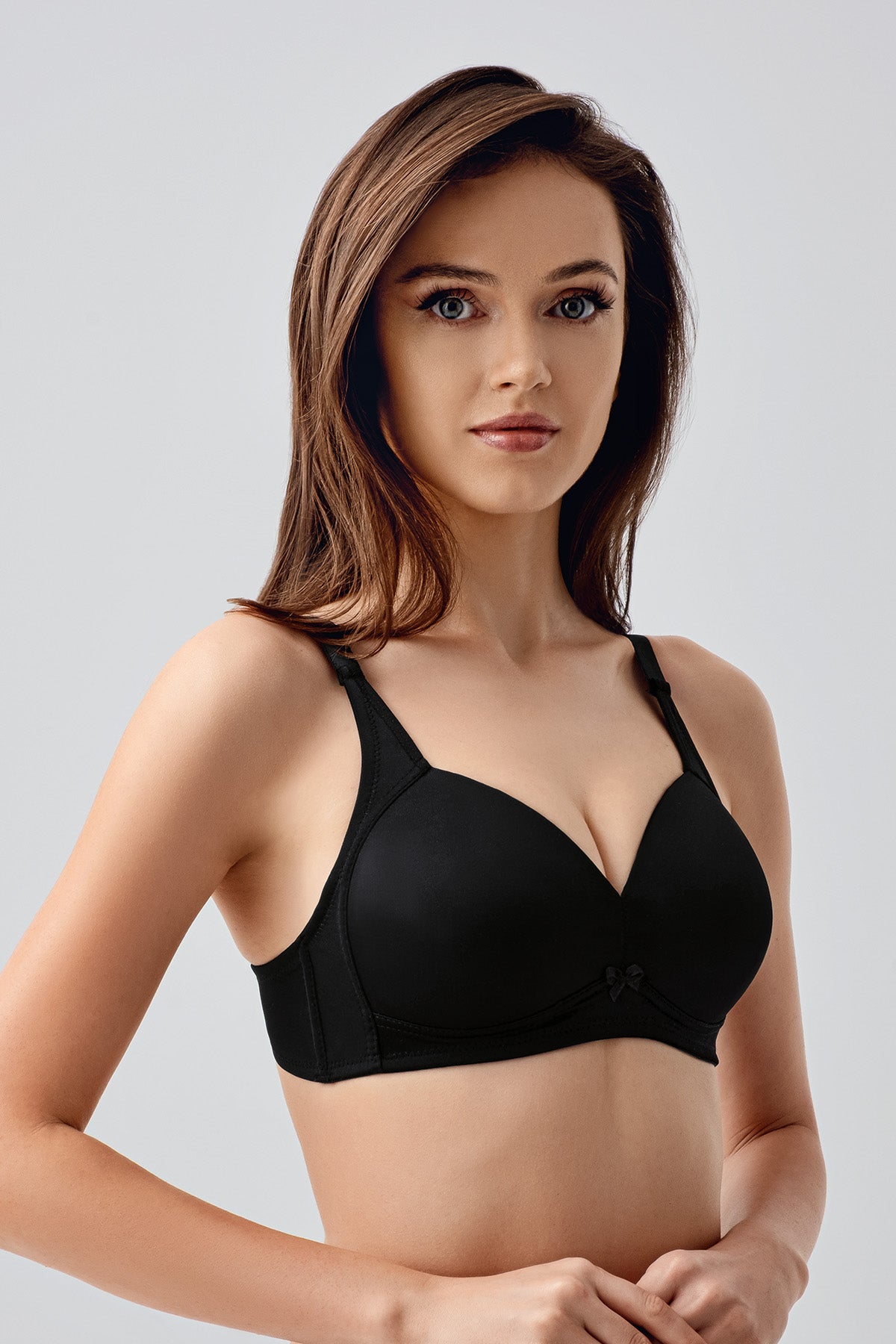 7100-Desteksiz B Cup Big Size Sütyen (2 Li Askılı Pk)