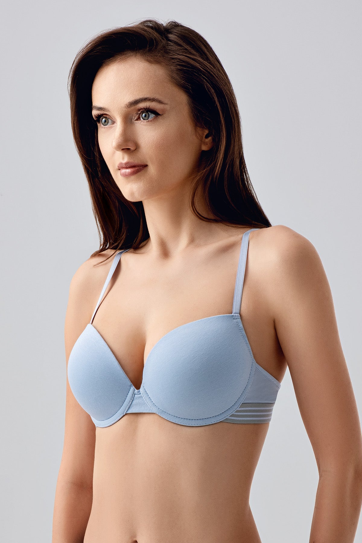 8133-Desteksiz B Cup First Bra Sütyen (2 Li Askılı Pk)
