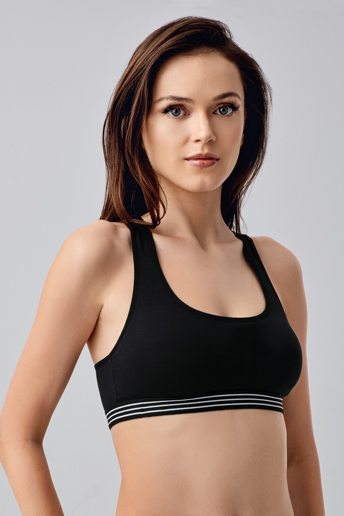 8134-Desteksiz B Cup First Bra Sütyen (2 Li Askılı Pk)