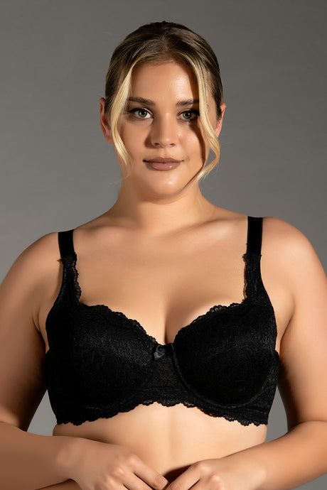 8042- C Cup Big Size Sütyen (2 Li Askılı Pk)