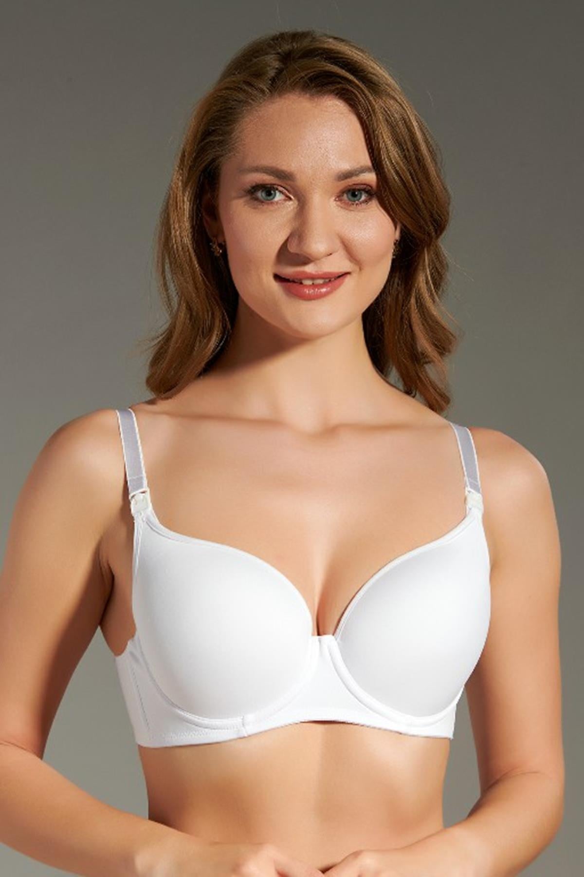 8300-Desteksiz C Cup Emzirme Sütyen (2 Li Askılı Pk)