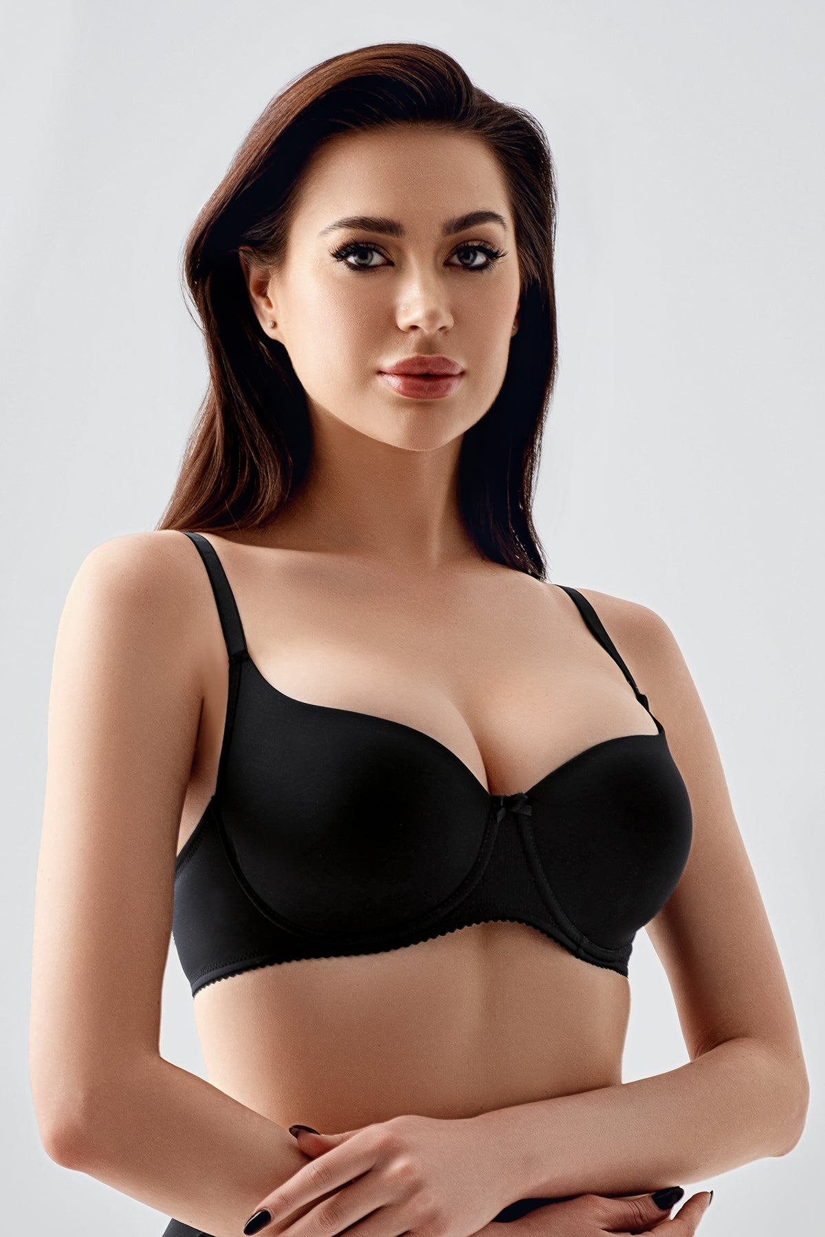 7110-Desteksiz F Cup Big Size Sütyen (Kutulu)
