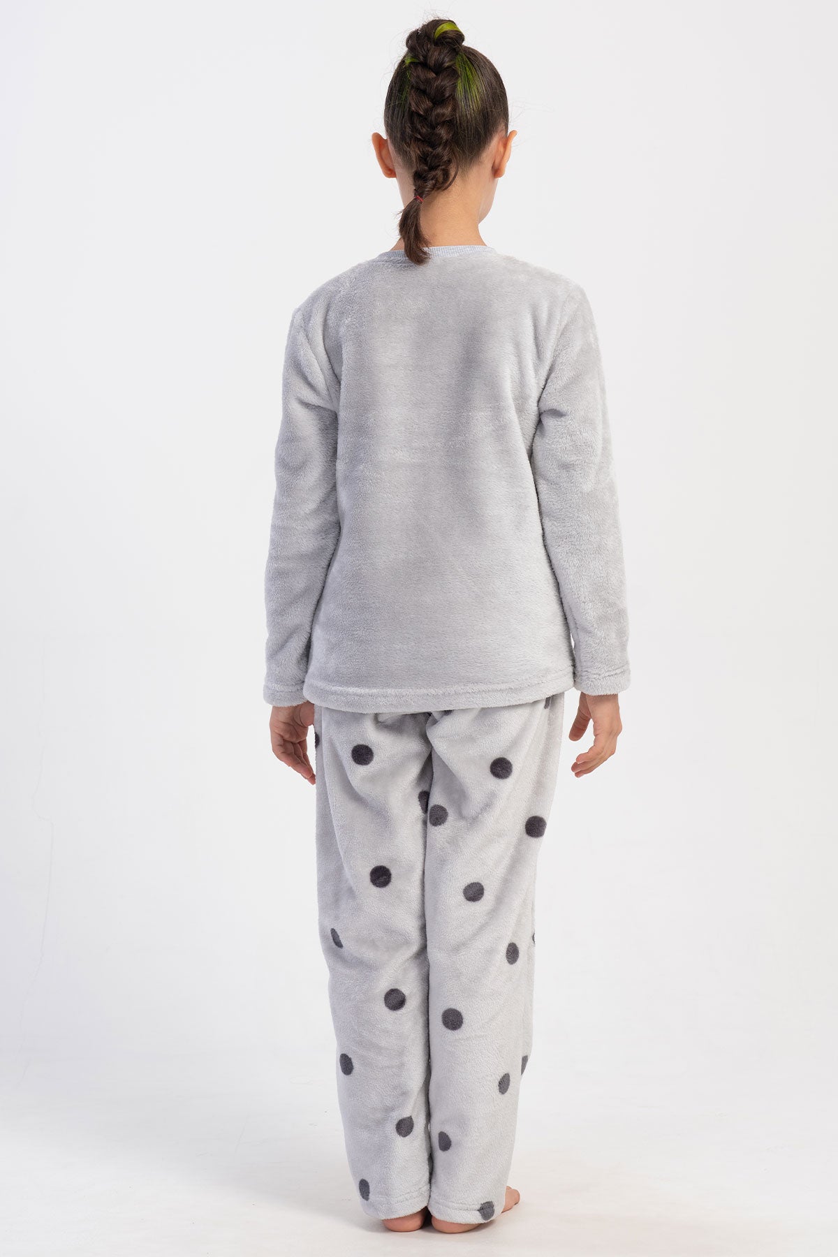 KIZ COCUK SOFT O YAKA UZUN KOL ETEGI OVAL CEPLI PIJAMA TAKIM(7-8/15-16)