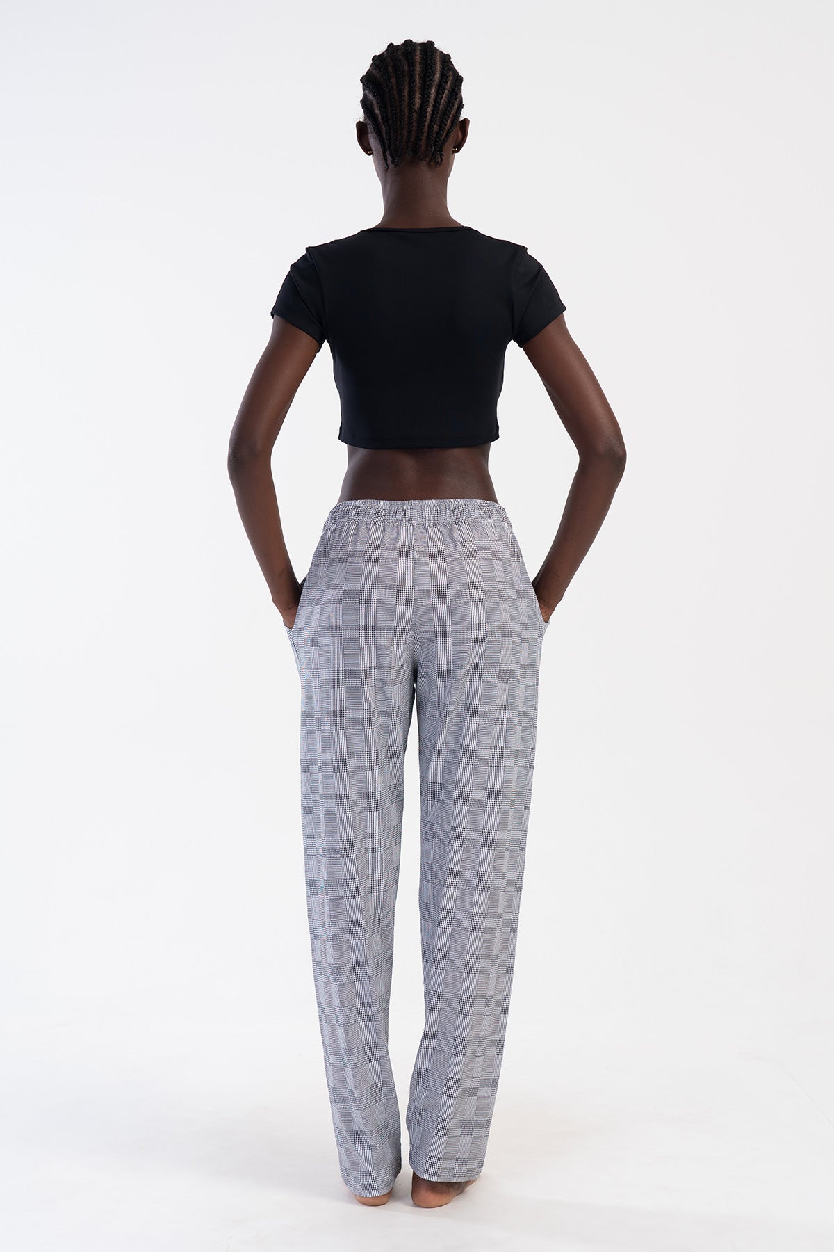 Woman Supreme Gray Big Size Pyjama Separate