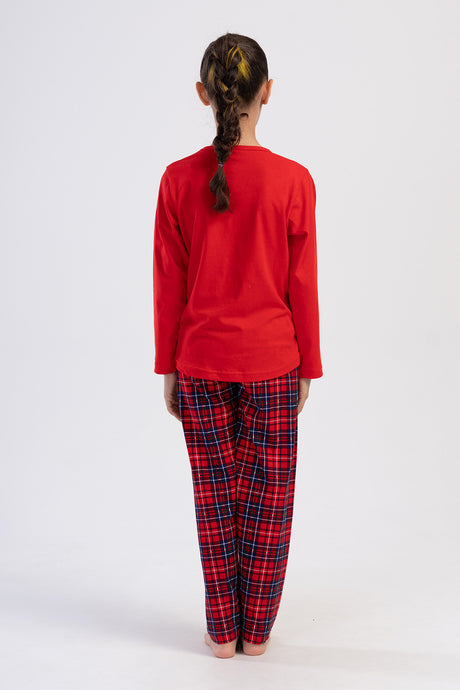 Kids' Girl Supreme Scarlet Pyjama Set