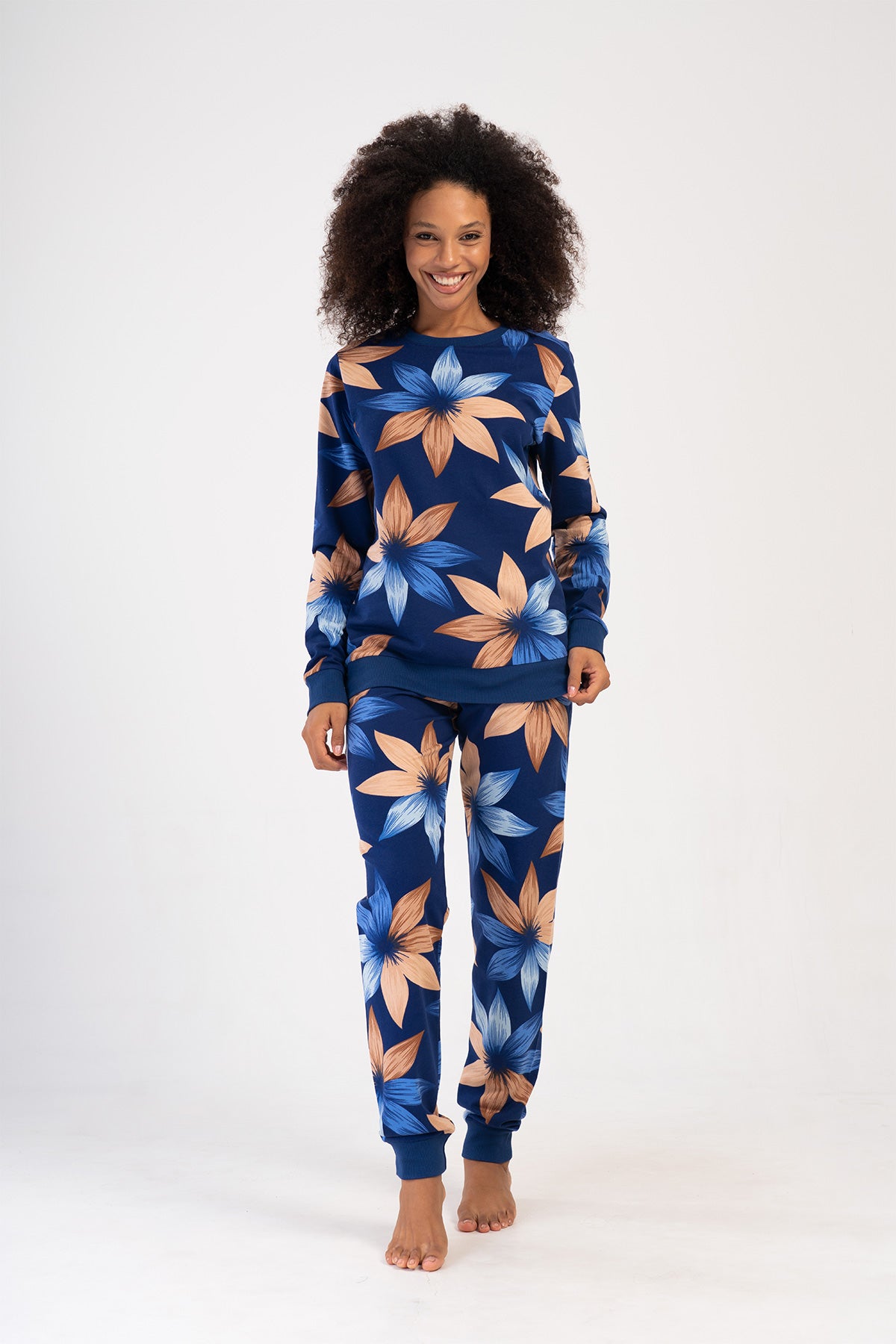 Woman Helin Two Yarn Pyjama Set