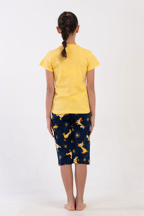 Kids' Girl Supreme Giraffe Capri Set