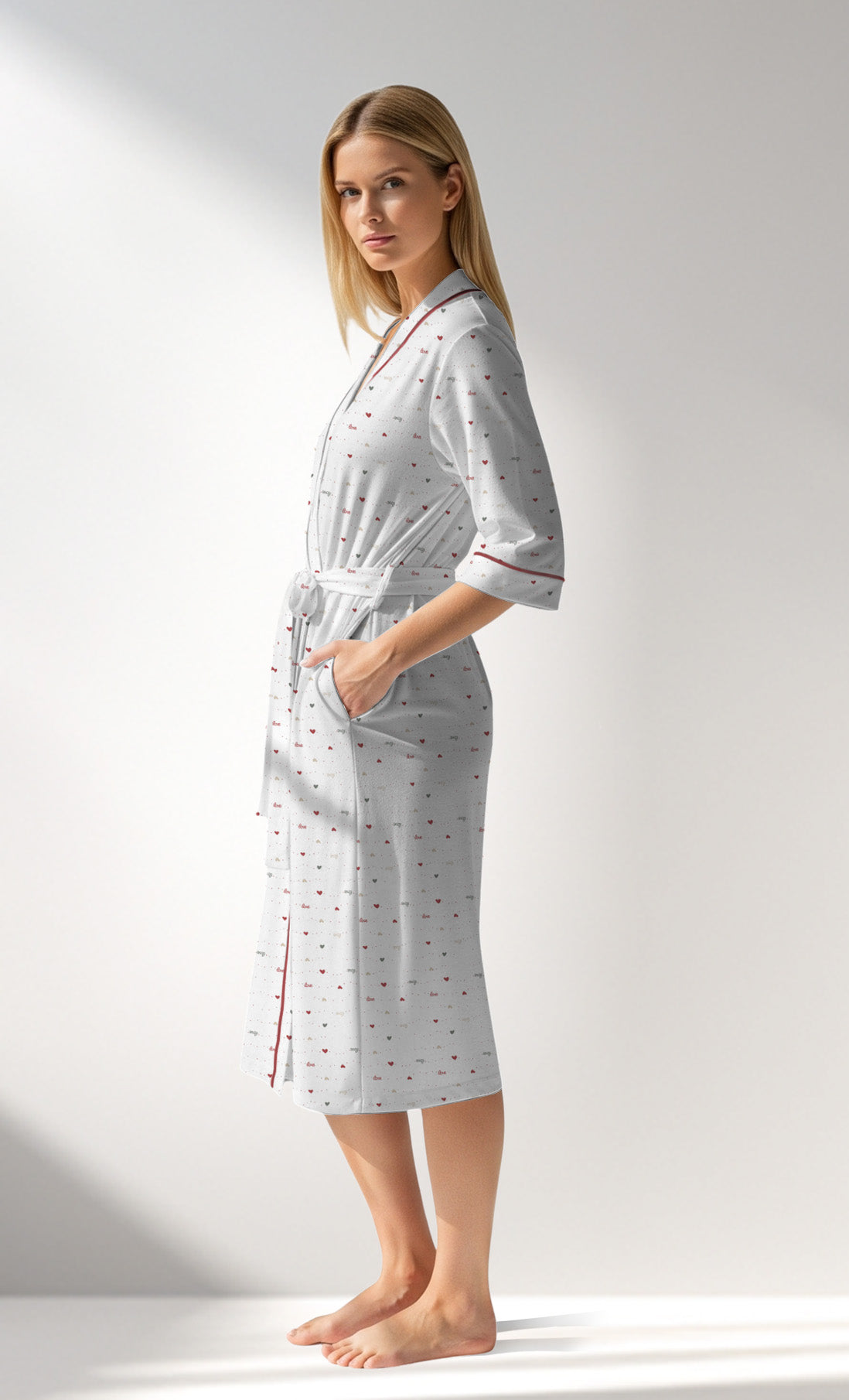 Woman Supreme Lovely Dressing Gown - ROTASYON - Image 2