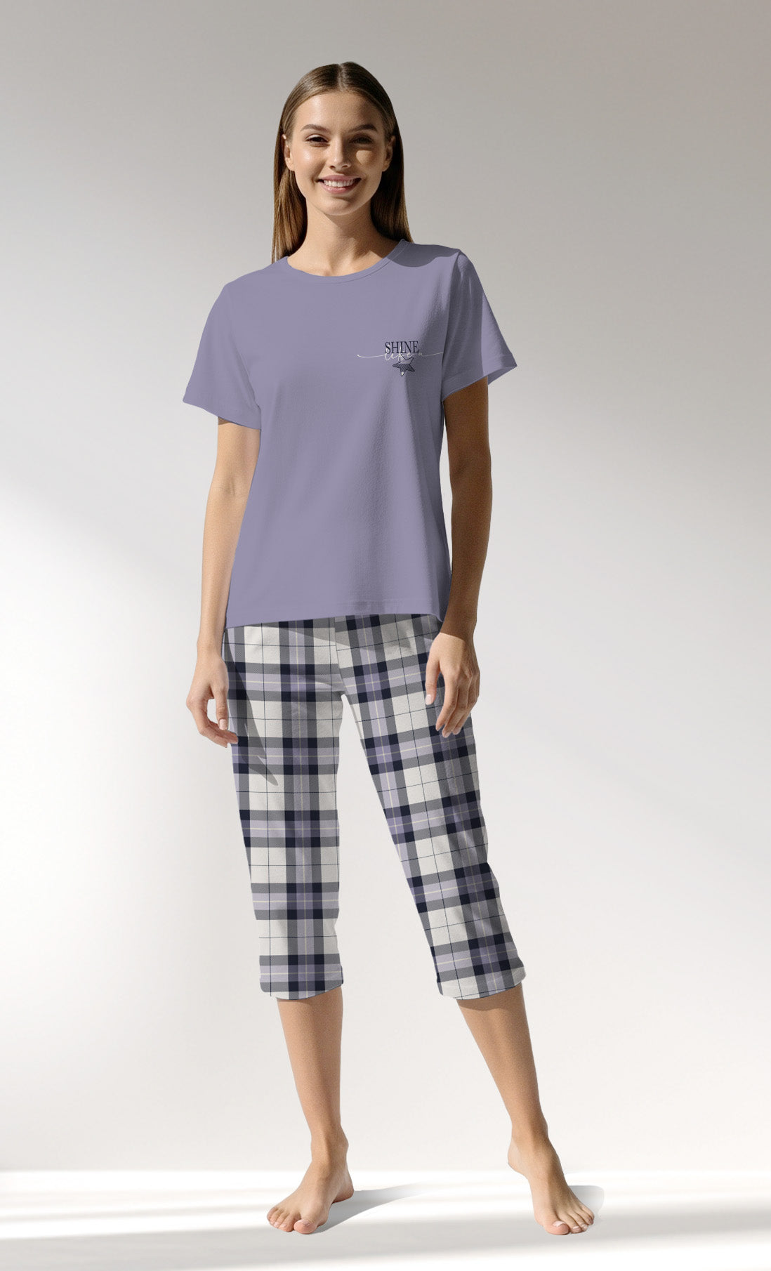 Woman Supreme BornToBe Capri Set - A-16-3812 - Image 1