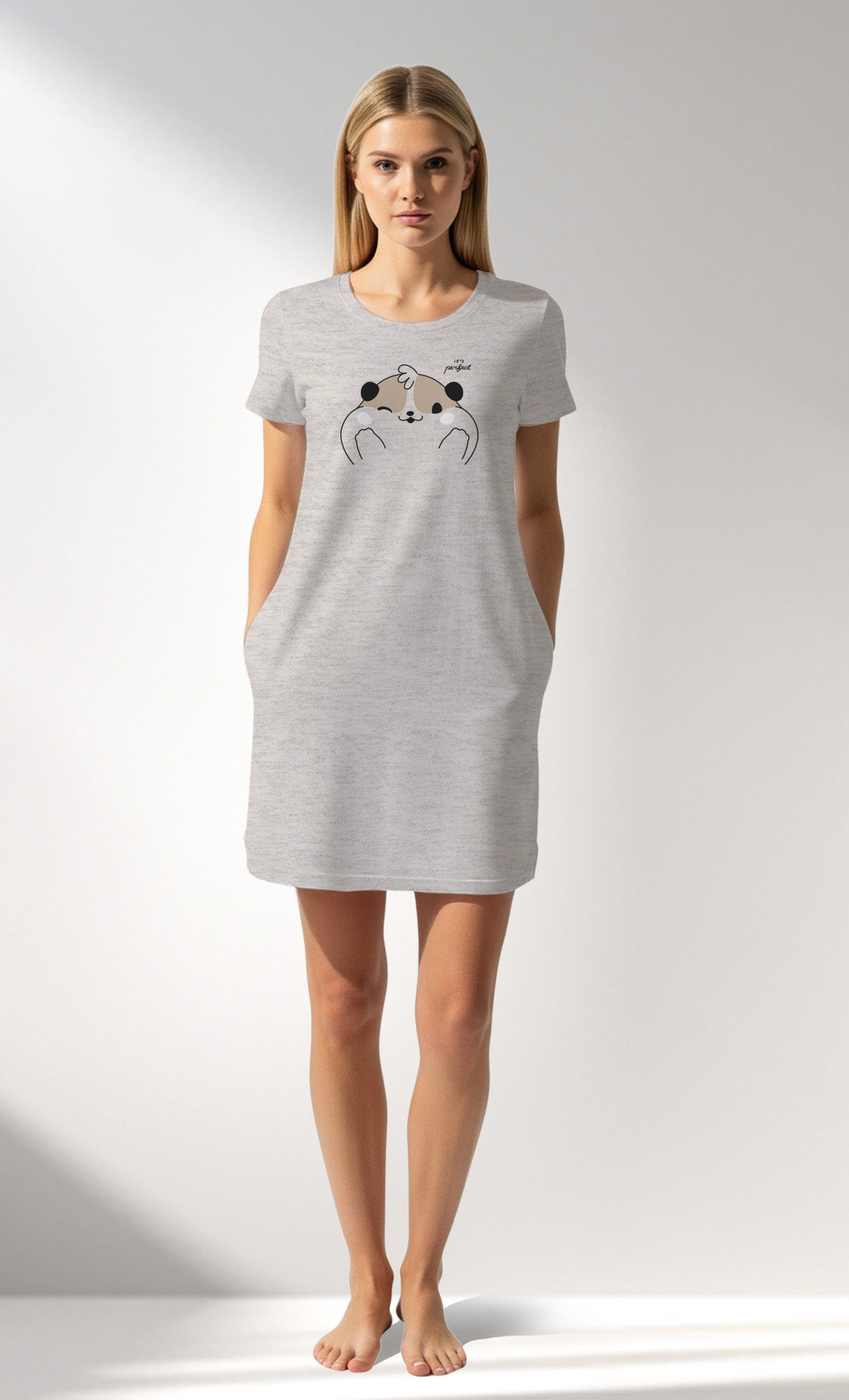 Woman Supreme Cheeks Pocket Detail Tunic - AHF0 - Image 1