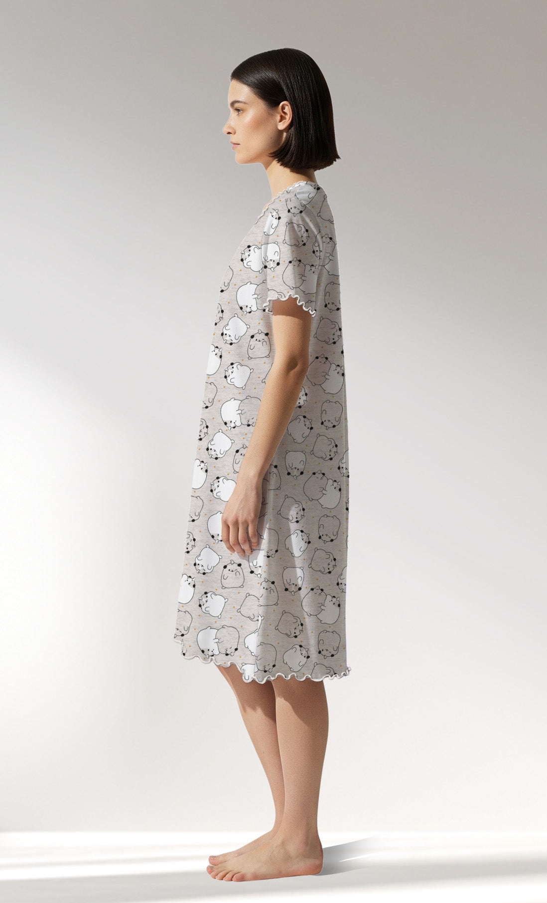Woman Supreme Cheeks Short Sleeve Tunic - ROTASYON - Image 2