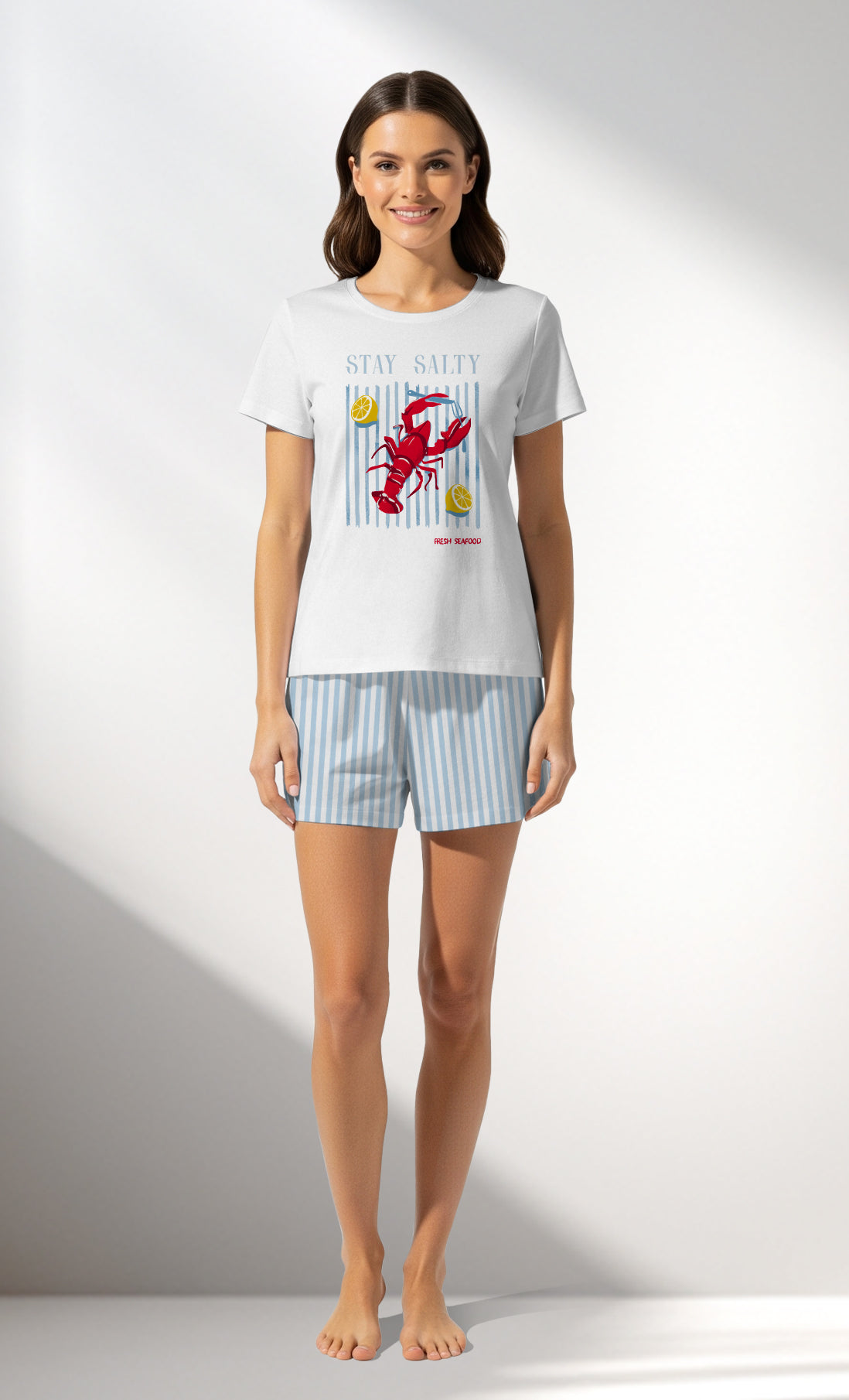 Woman Supreme FreshSeafood Short Set - A-11-1001 - Image 1