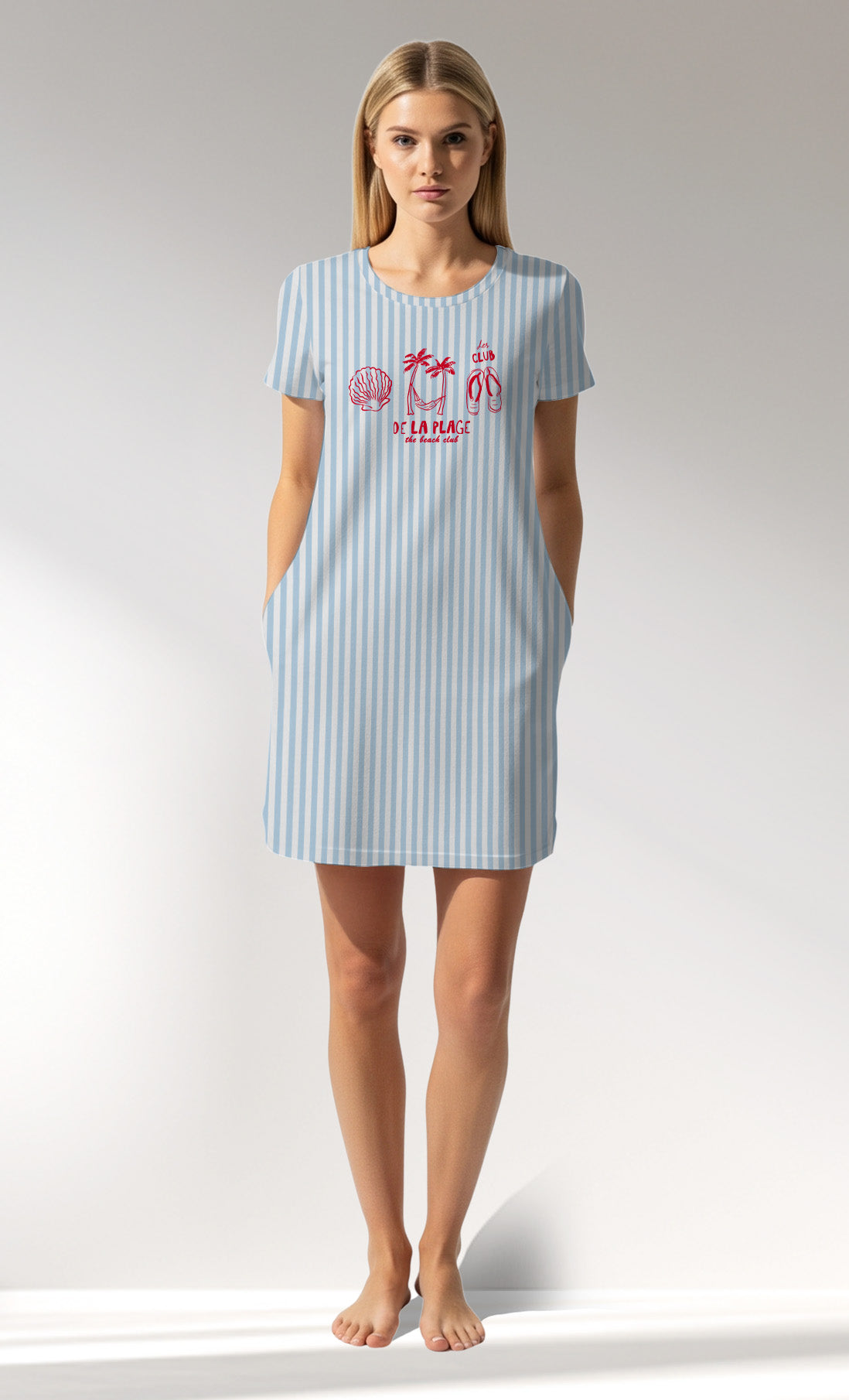 Woman Supreme FreshSeafood Pocket Detail Tunic - ROTASYON - Image 1