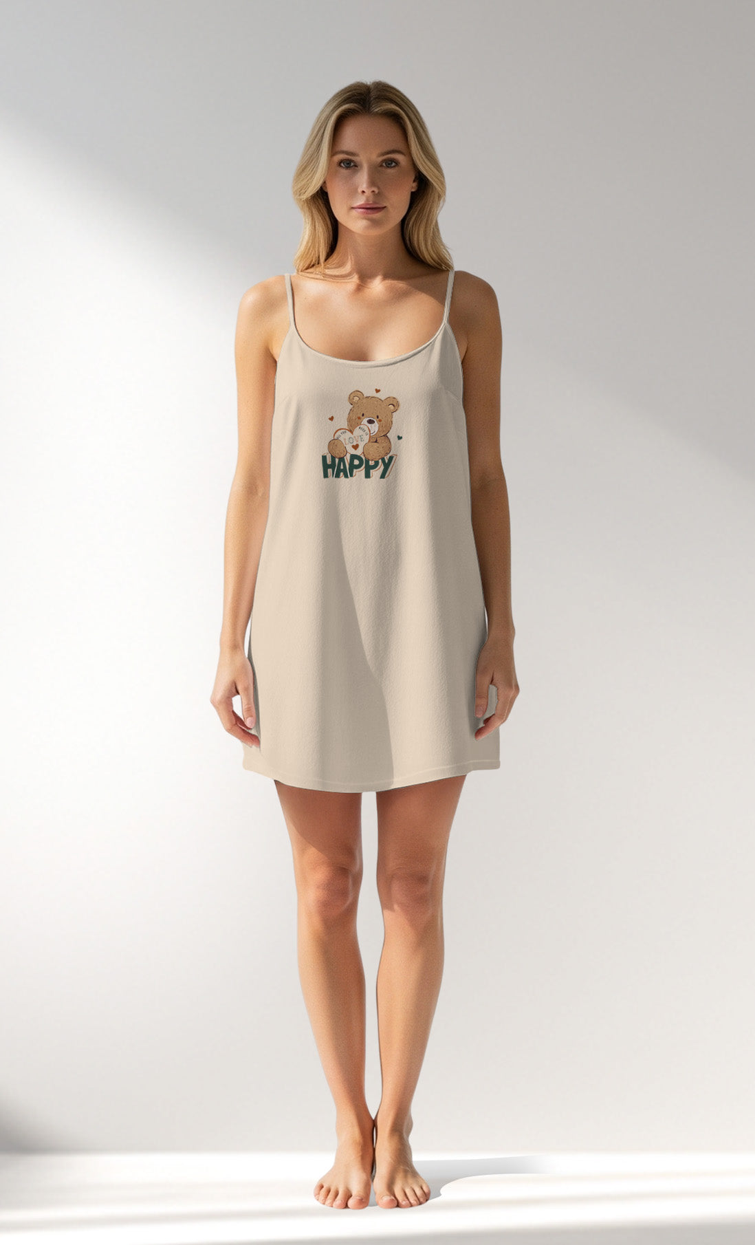 Woman Supreme TeddyDream Thin Strap Tunic - 12-1106 - Image 1