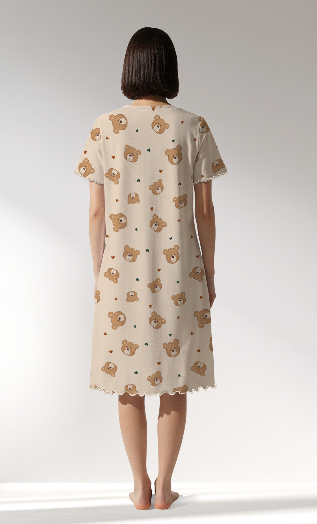 Woman Supreme TeddyDream Short Sleeve Tunic - ROTASYON - Image 3