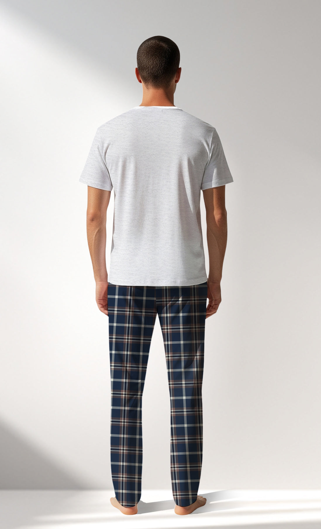 Man Supreme NewVision Pyjama Set - B-KAR MELANJ - Image 3