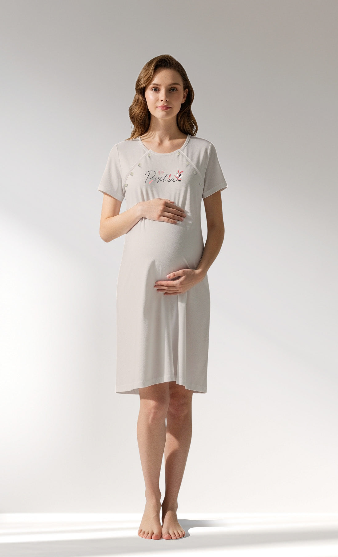 Woman Supreme ElegantLeav Pregnant Tunic - A-13-0002 - Image 1