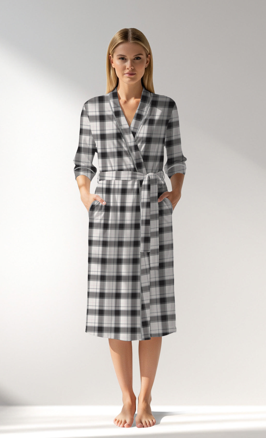 Woman Supreme Bonjour Dressing Gown - ROTASYON - Image 1