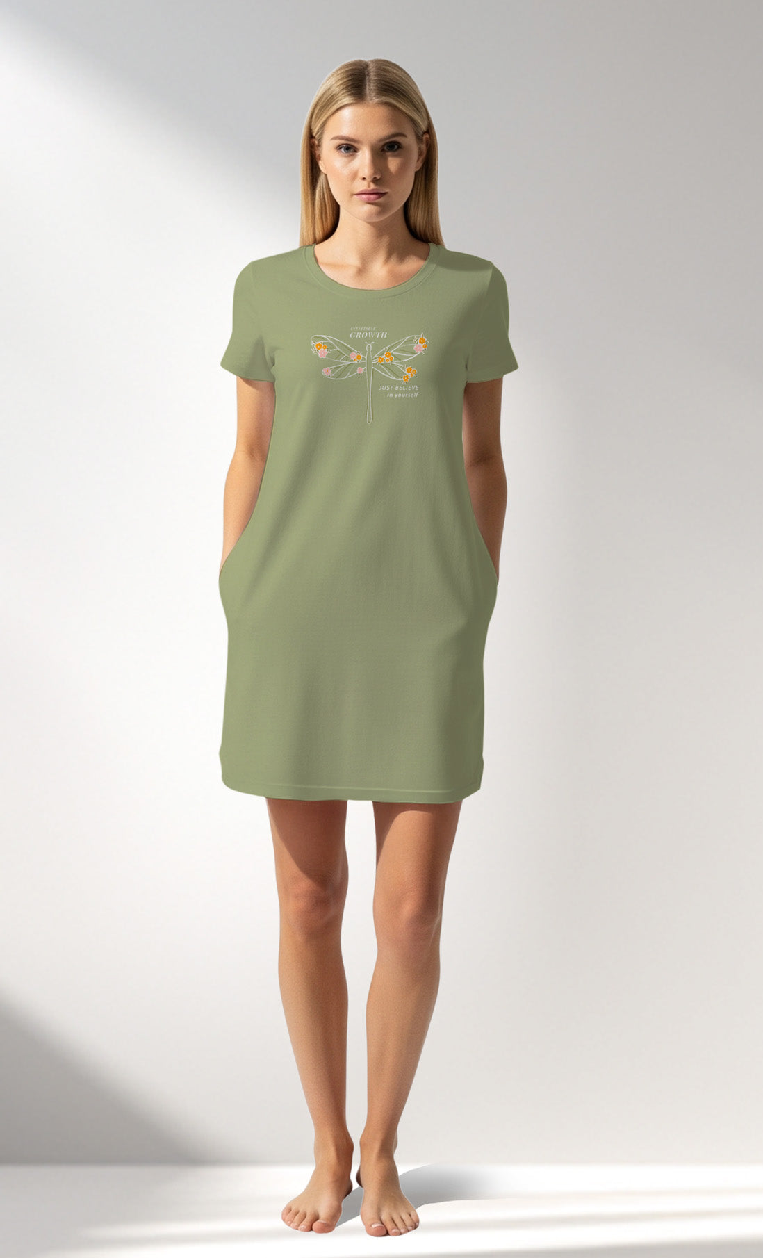 Woman Supreme GreenGarden Pocket Detail Tunic - B-15-0523 - Image 1