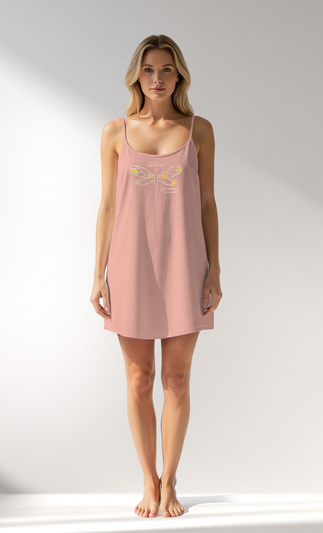 Woman Supreme GreenGarden Thin Strap Tunic - A-14-1418 - Image 1