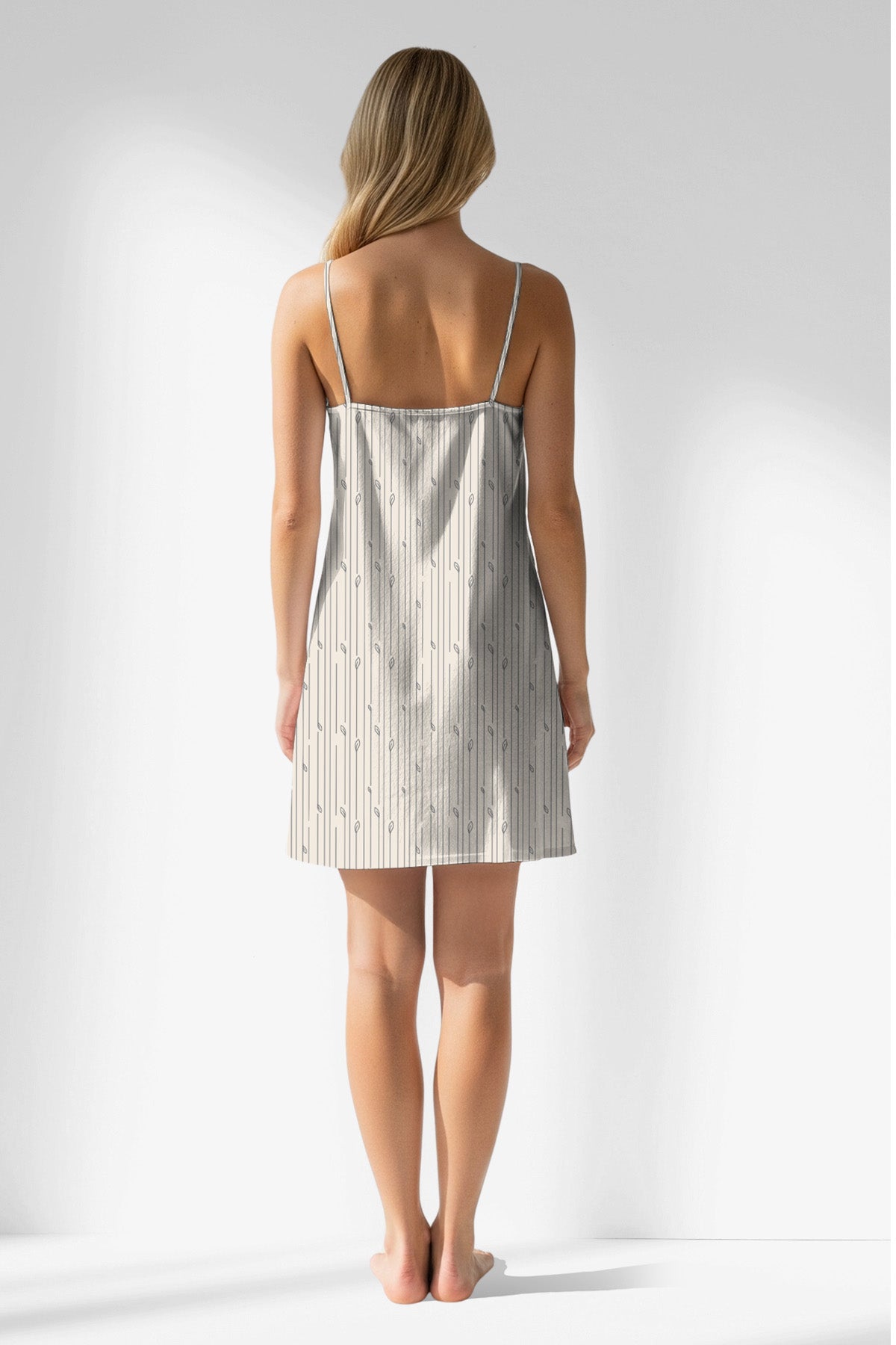Woman Polyviscon Lina Thin Strap Tunic - ROTASYON - Image 3