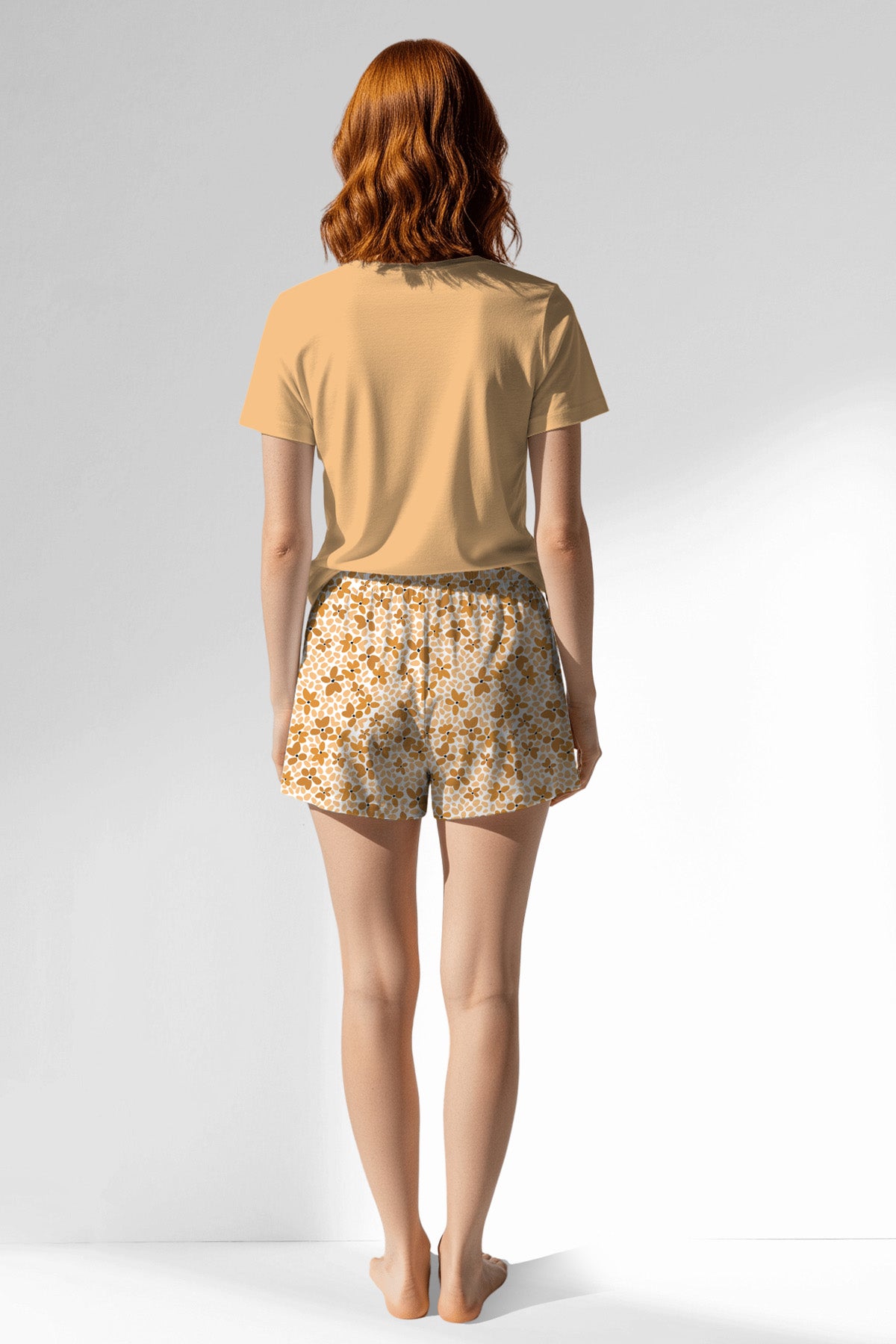 Woman Polyviscon Mellow Short Set - SUNBURST - Image 3
