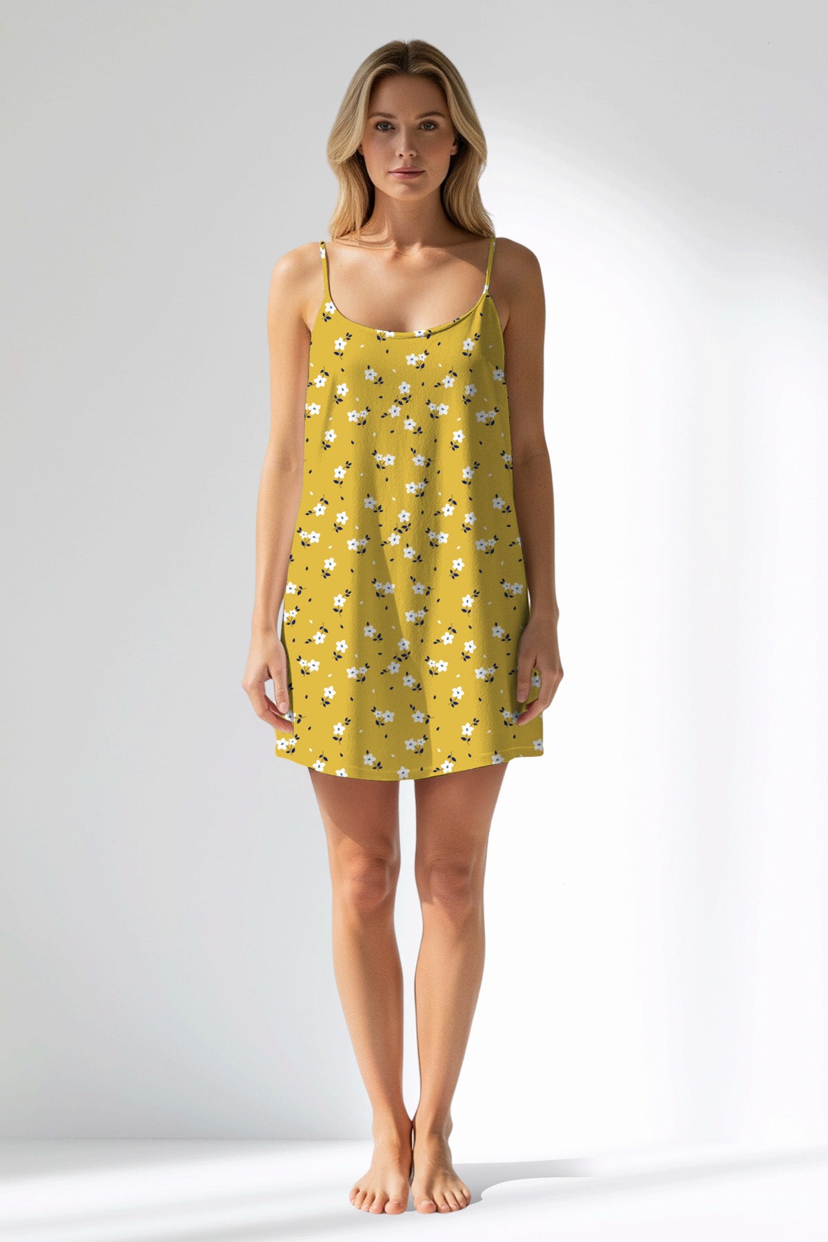 Woman Polyviscon Solaria Thin Strap Tunic - ROTASYON - Image 1
