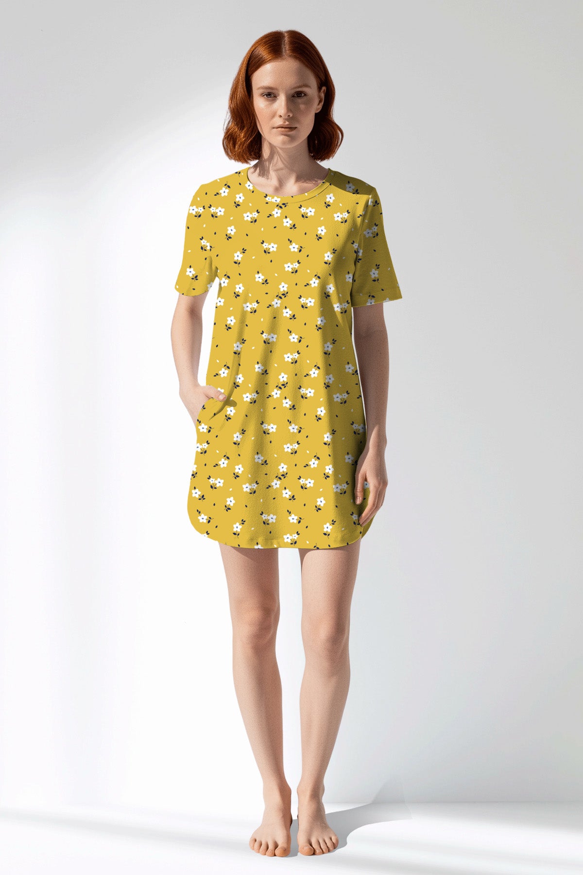 Woman Polyviscon Solaria Pocket Detail Tunic - ROTASYON - Image 1