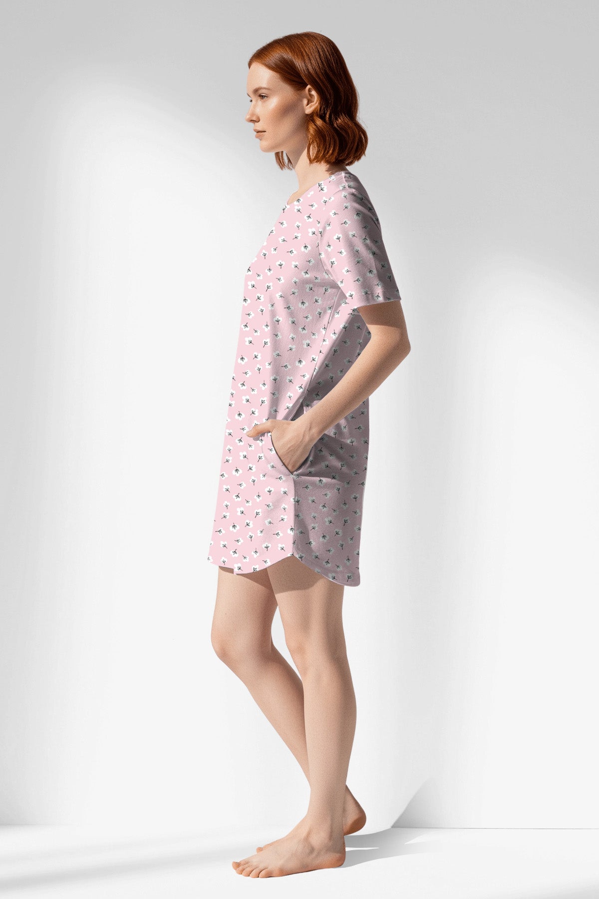 Woman Polyviscon Cloud Pocket Detail Tunic - ROTASYON - Image 2