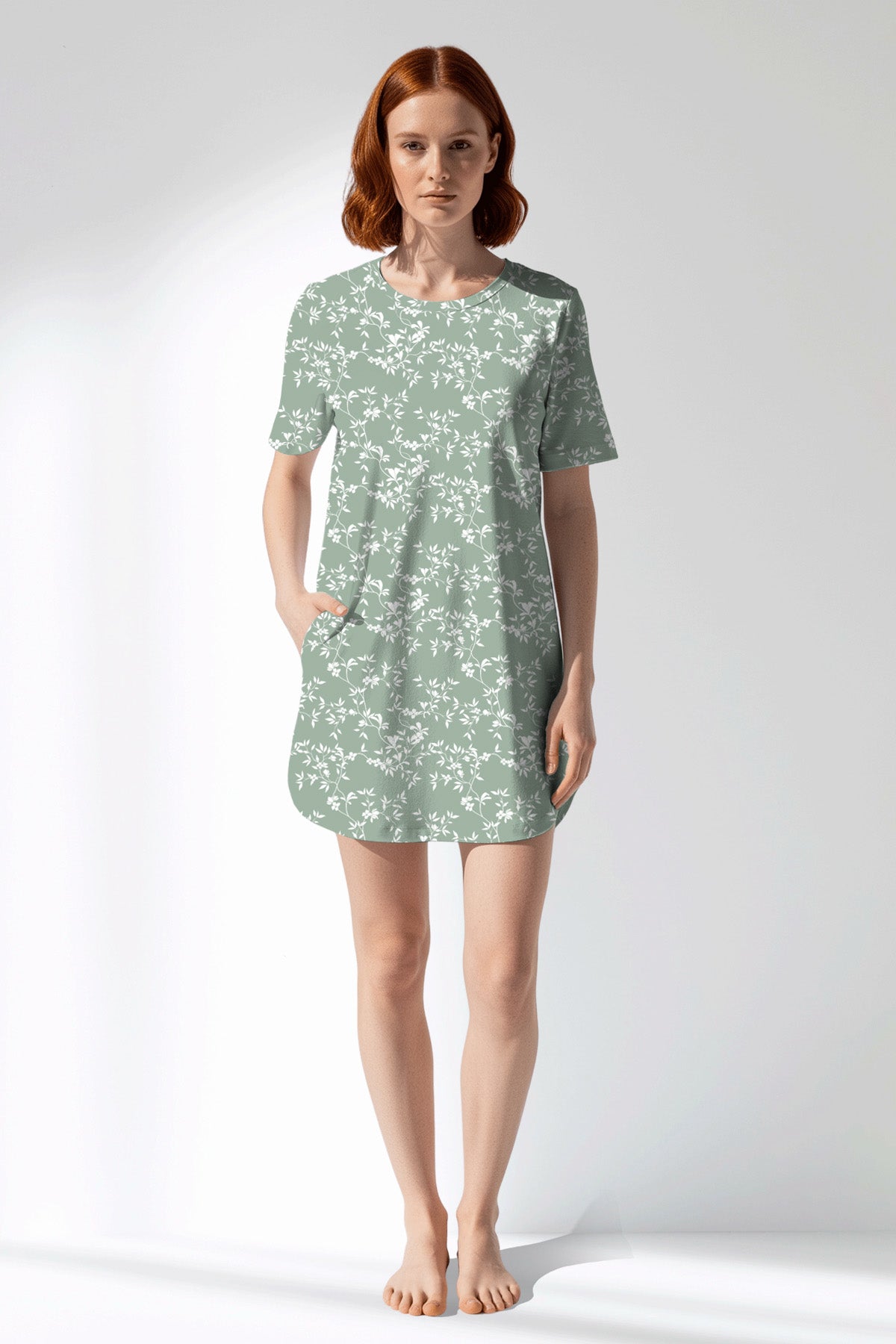 Woman Polyviscon GreenDay Pocket Detail Tunic - ROTASYON - Image 1