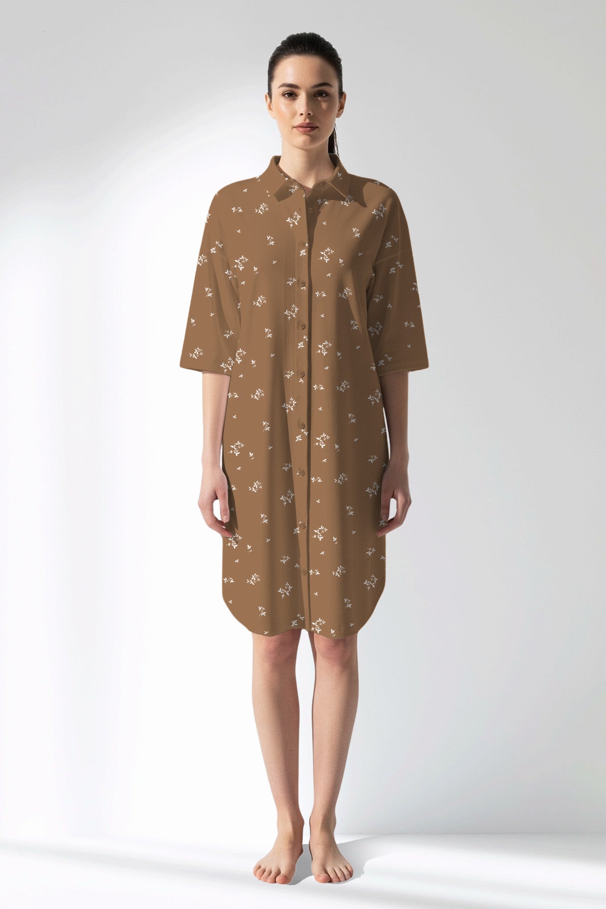 Woman Polyviscon Arlisse Shirt Tunic - ROTASYON - Image 1