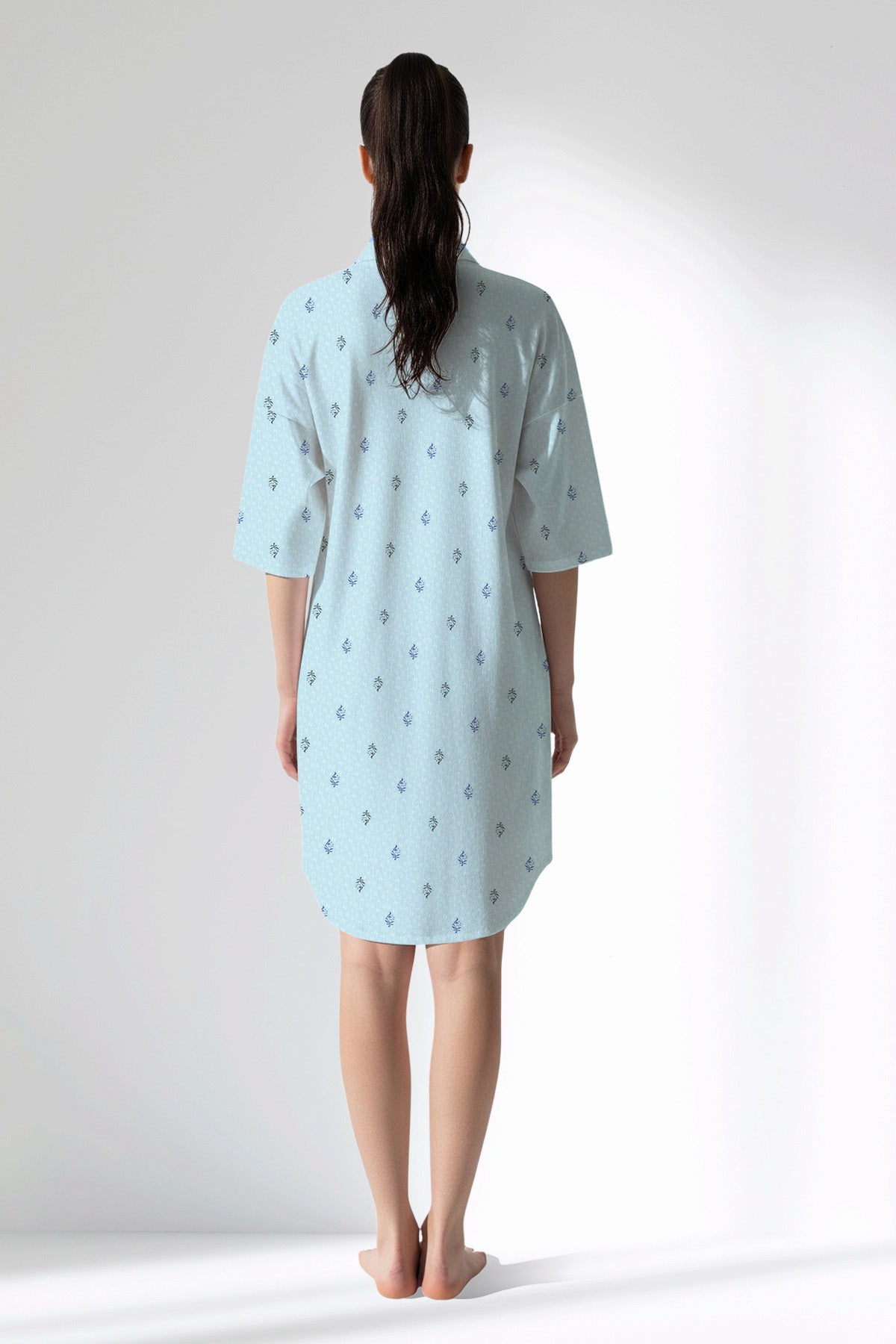 Woman Polyviscon Arvelin Shirt Tunic - ROTASYON - Image 3