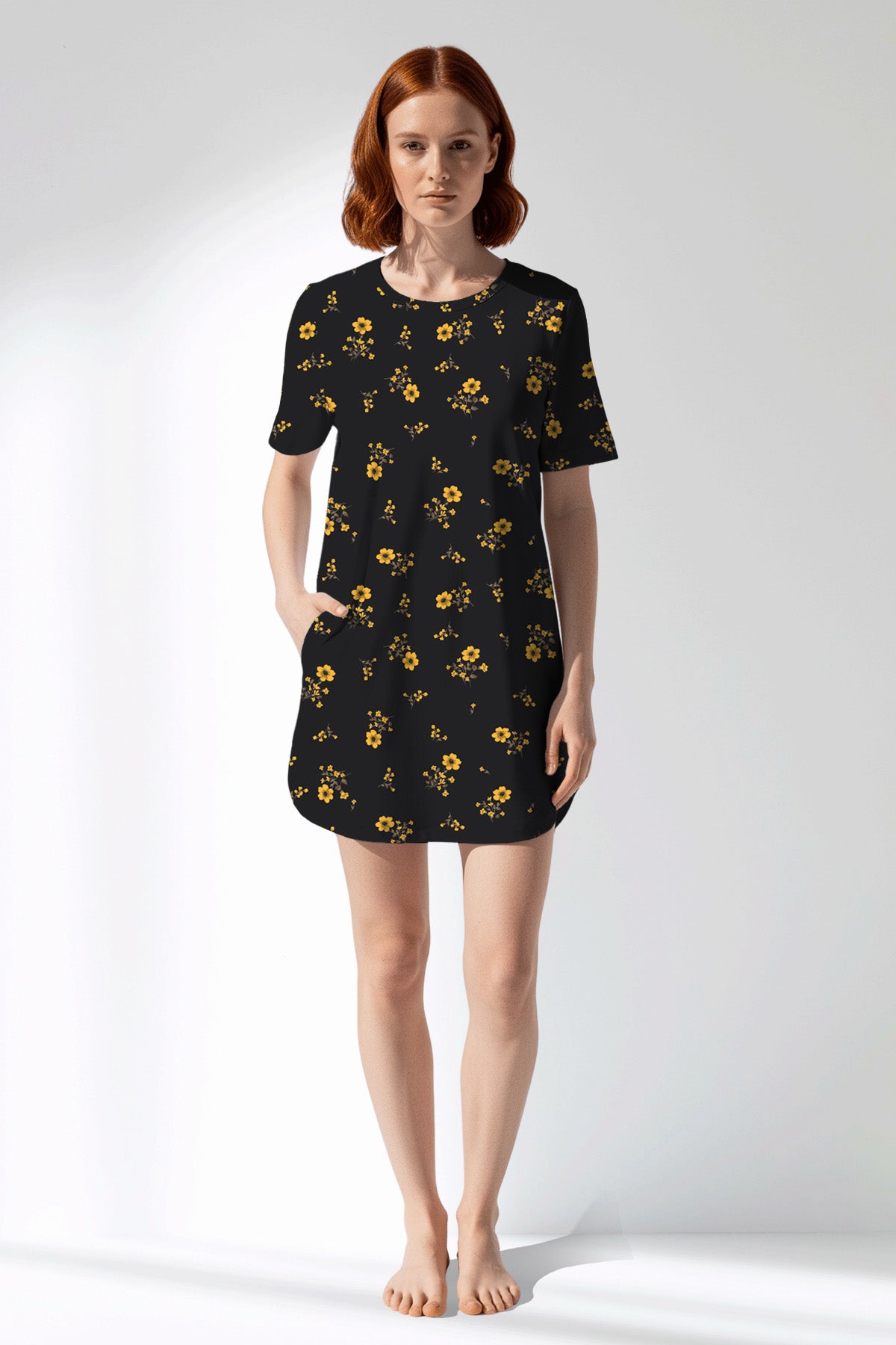 Woman Polyviscon Floryn Pocket Detail Tunic - ROTASYON - Image 1