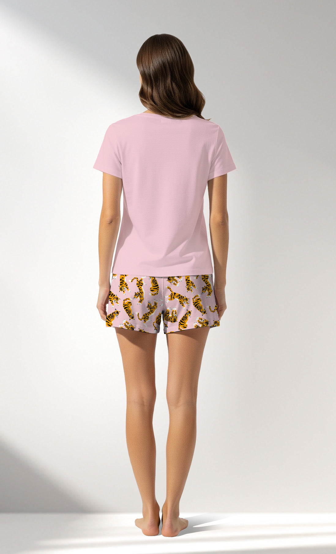 Woman Supreme Tigercomfor Short Set - 12-1310 - Image 3