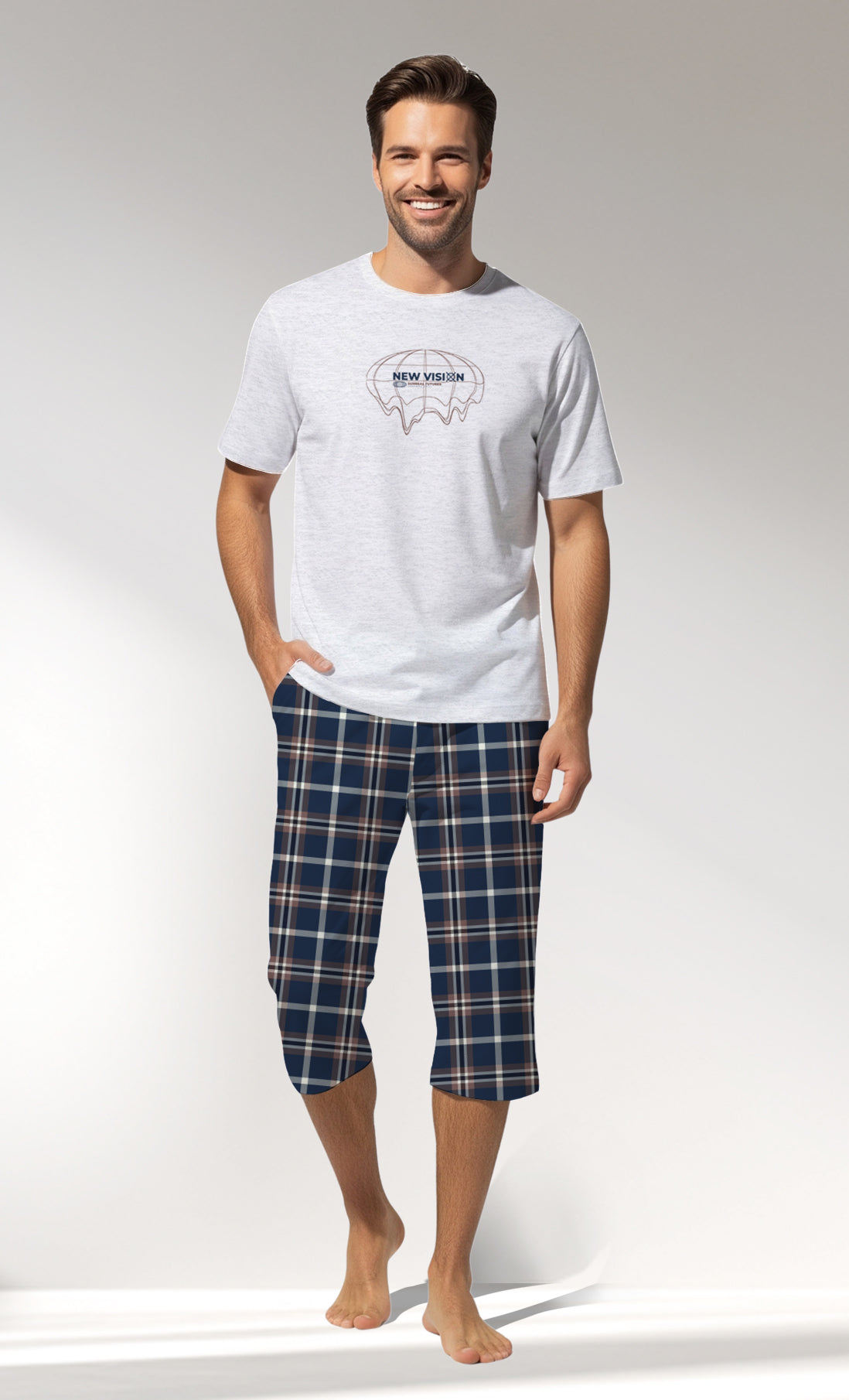 Man Supreme NewVision Capri Set - B-KAR MELANJ - Image 1