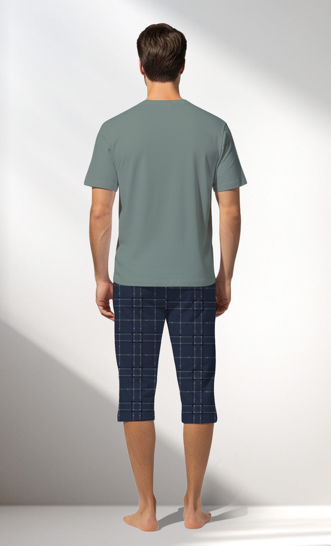 Man Supreme BeachClub Capri Set - B-YESIL - Image 3