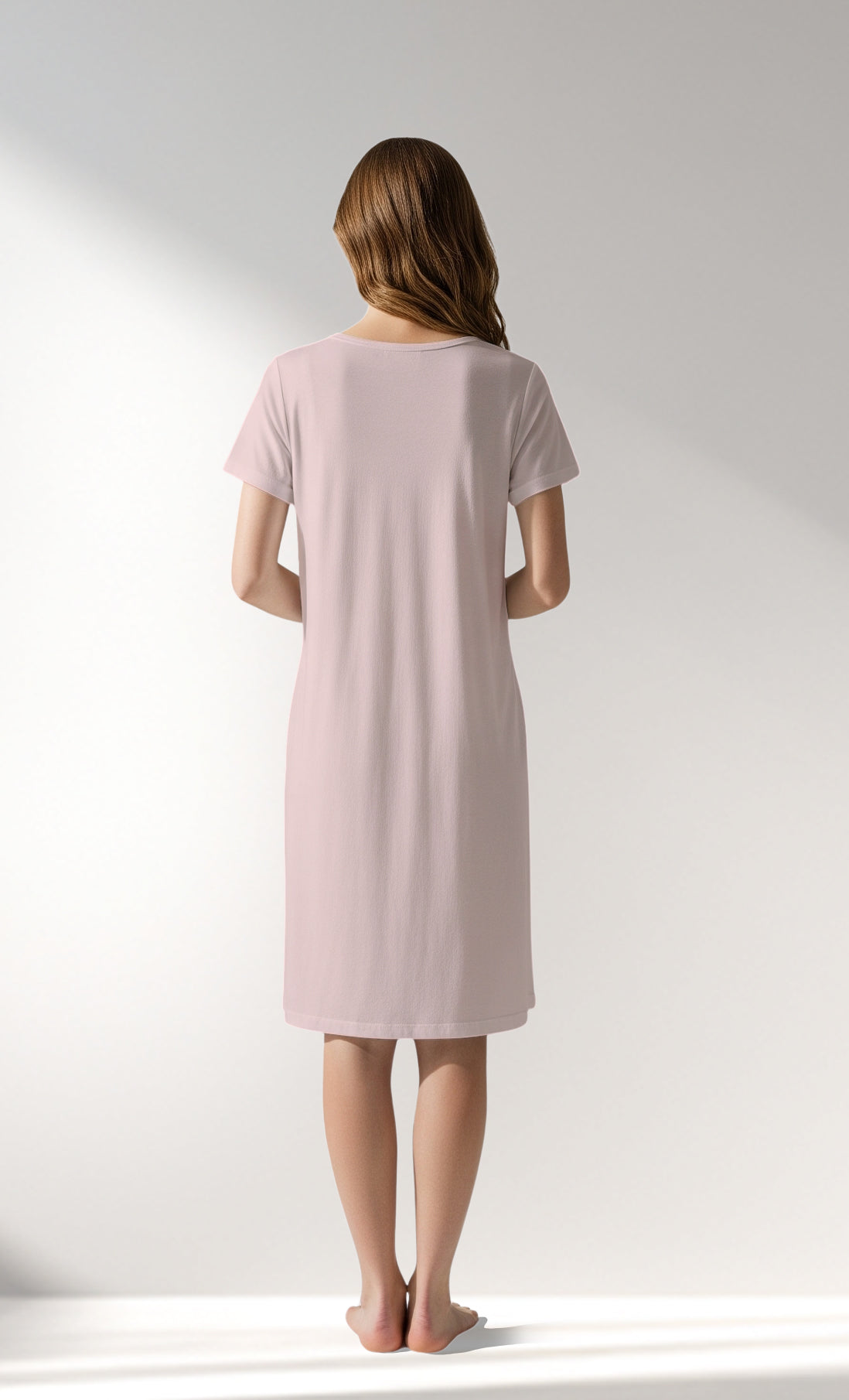 Woman Supreme CoffeTime Pregnant Tunic - PEMBE - Image 3