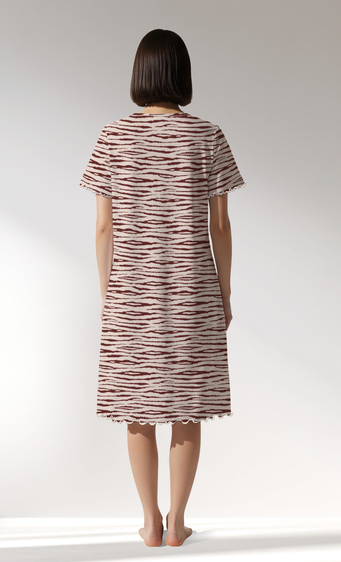 Woman Supreme DayDream V Neck Tunic - ROTASYON - Image 3