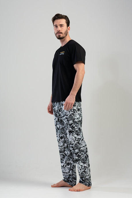 CEPLI ERKEK P.SUPREM PATLI KISA KOL PIJAMA TAKIM