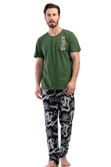 CEPLI ERKEK P.SUPREM PATLI KISA KOL PIJAMA TAKIM