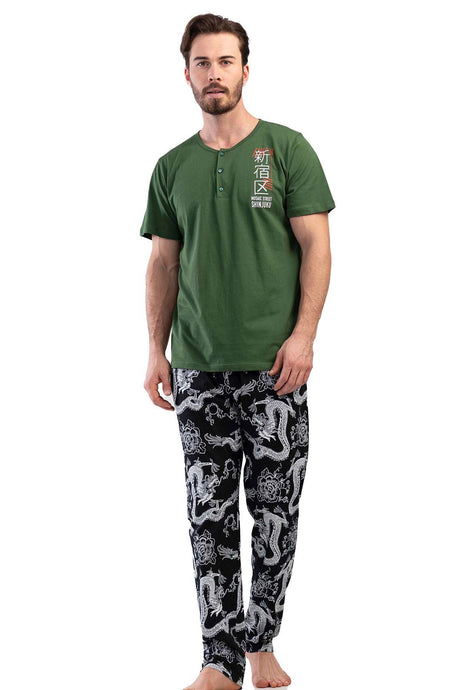 CEPLI ERKEK P.SUPREM PATLI KISA KOL PIJAMA TAKIM
