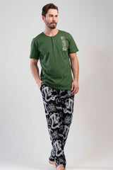 CEPLI ERKEK P.SUPREM PATLI KISA KOL PIJAMA TAKIM