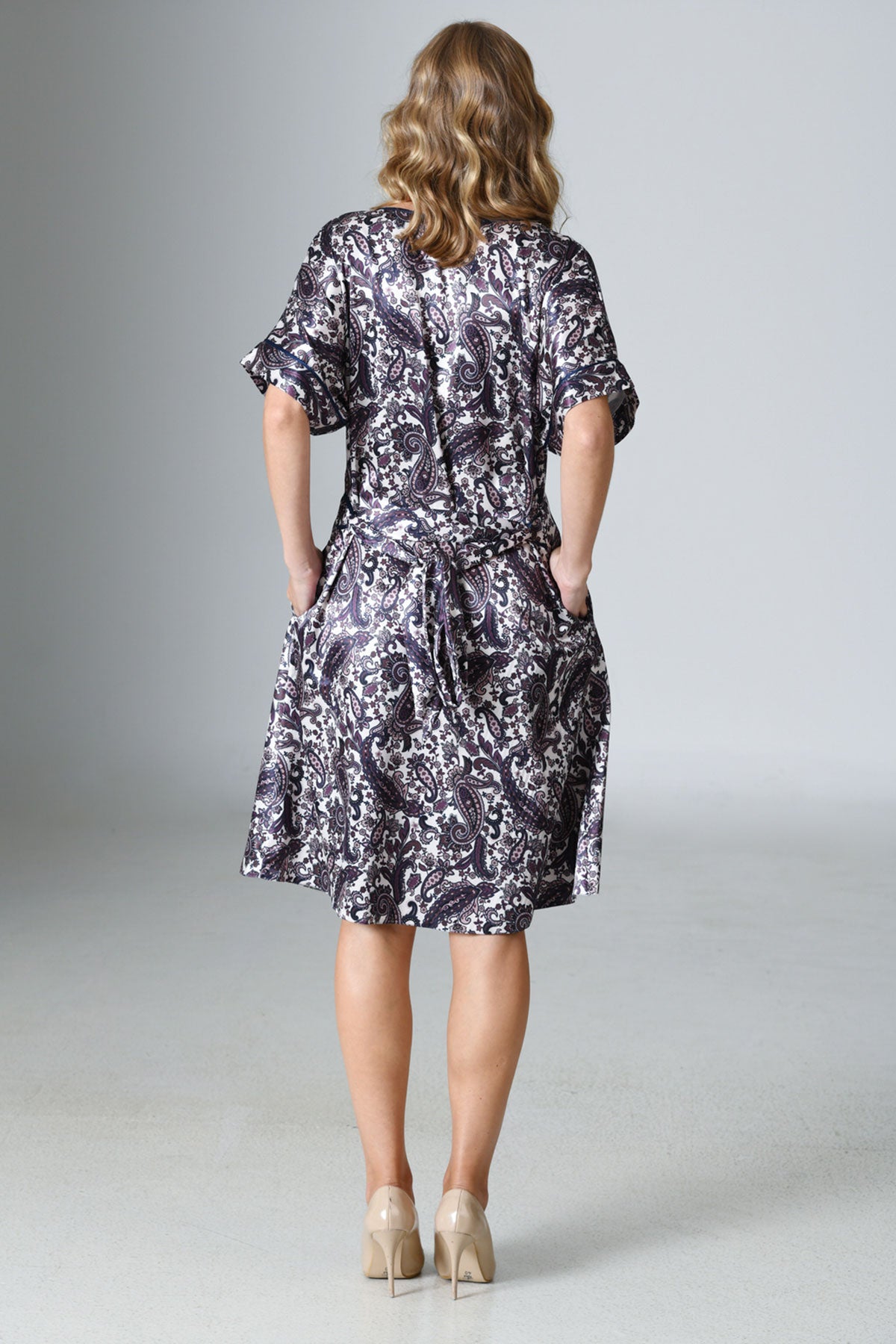 Woman Satin Exclusive Cosmos Dress