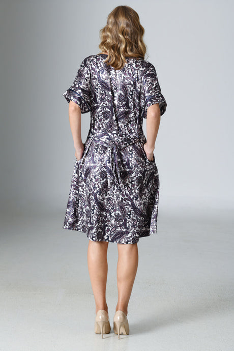 Woman Satin Exclusive Cosmos Dress